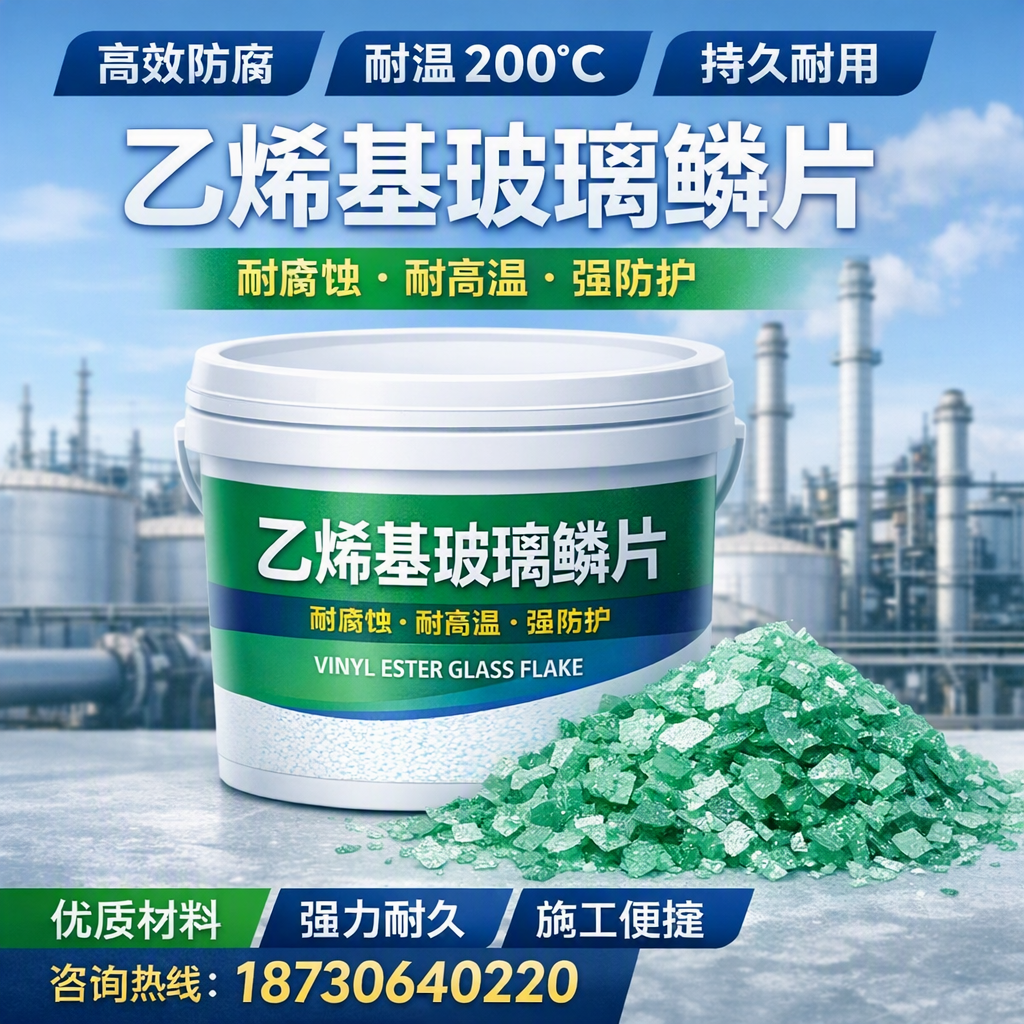 乙烯基玻璃鳞片的优势与应用领域解析,适合在 北海 的企业使用